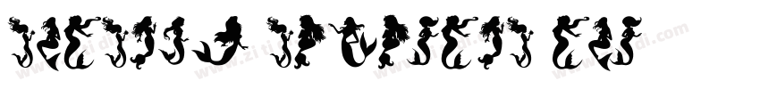 Mermaid Monogram Reg字体转换